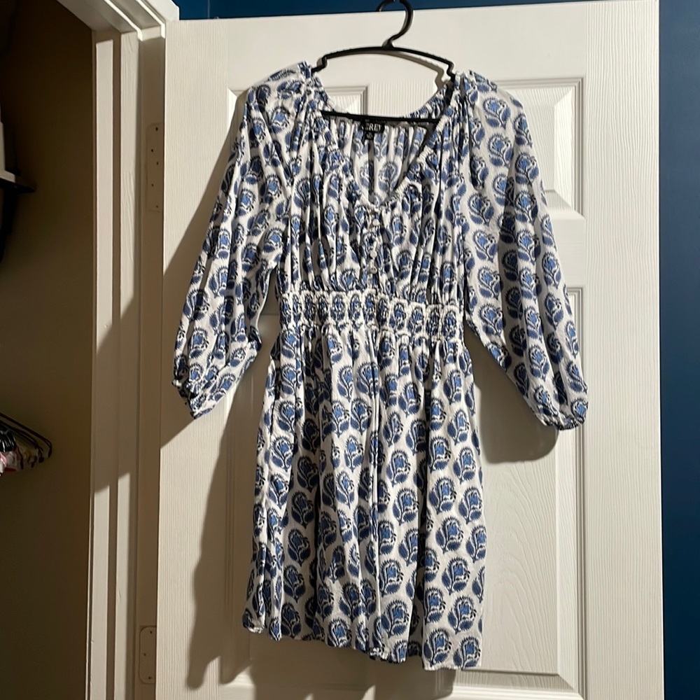 JCREW Smocked Waist dress size XS